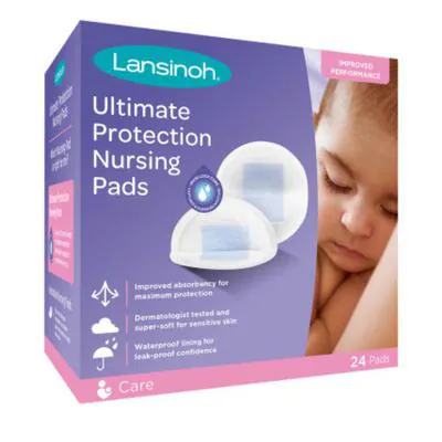 Absorvente para Seios Lansinoh Ultimate Protection 24 unidades